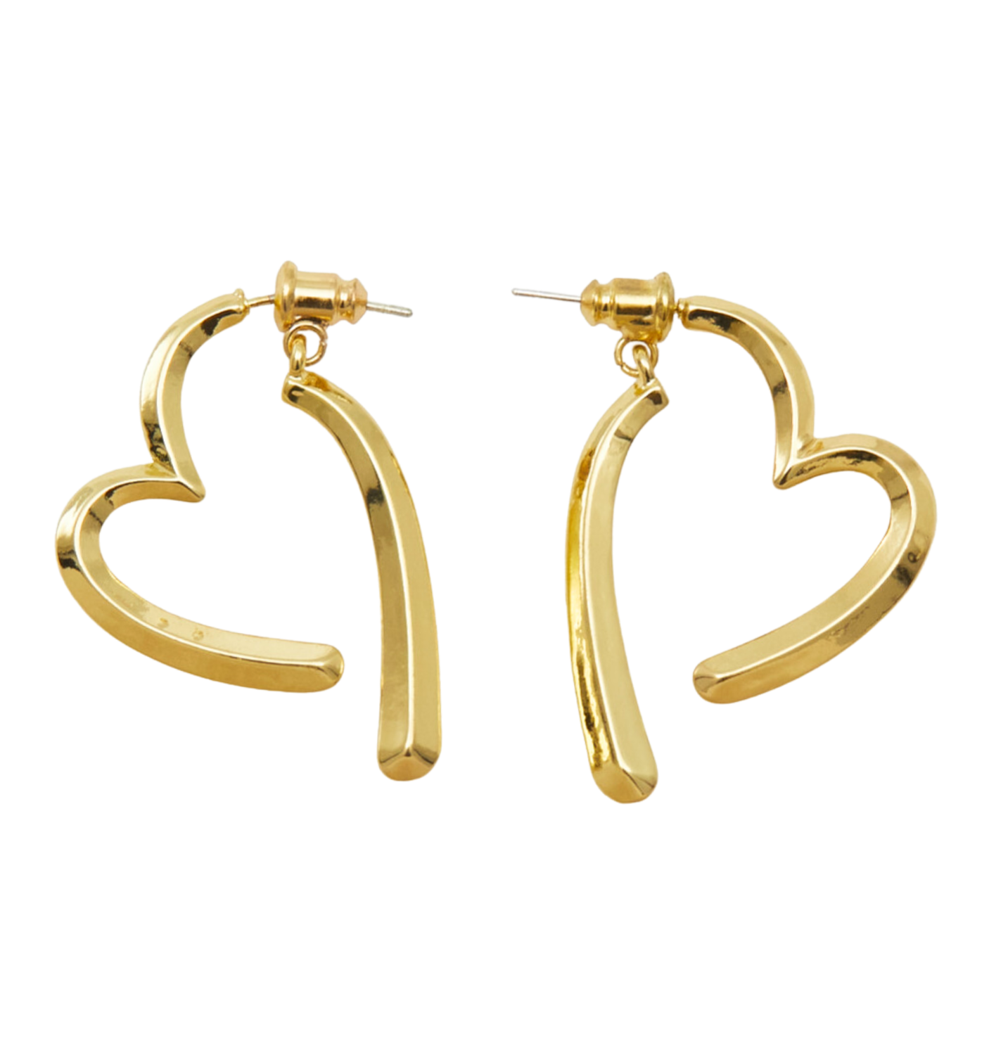Esme Squiggle Heart Earrings