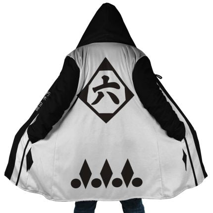 Byakuya Kuchiki 6th Division Captain Gotei 13 Bleach Hooded Cloak Coat