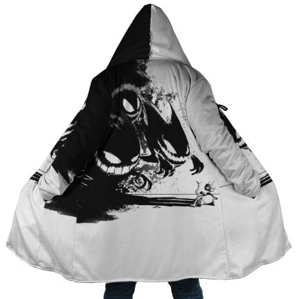 Cubone Haunted by Gastly Haunter and Gengar Pokemon Hooded Cloak Coat