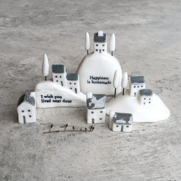 East of India Porcelain House - I Wish You Lived Next Door
