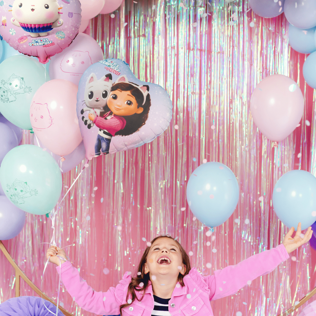 Gabby's Dollhouse Heart Foil Balloon (18 inch)