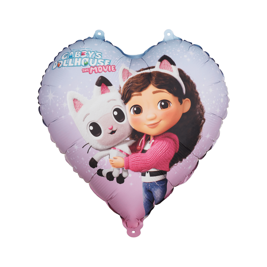 Gabby's Dollhouse Heart Foil Balloon (18 inch)