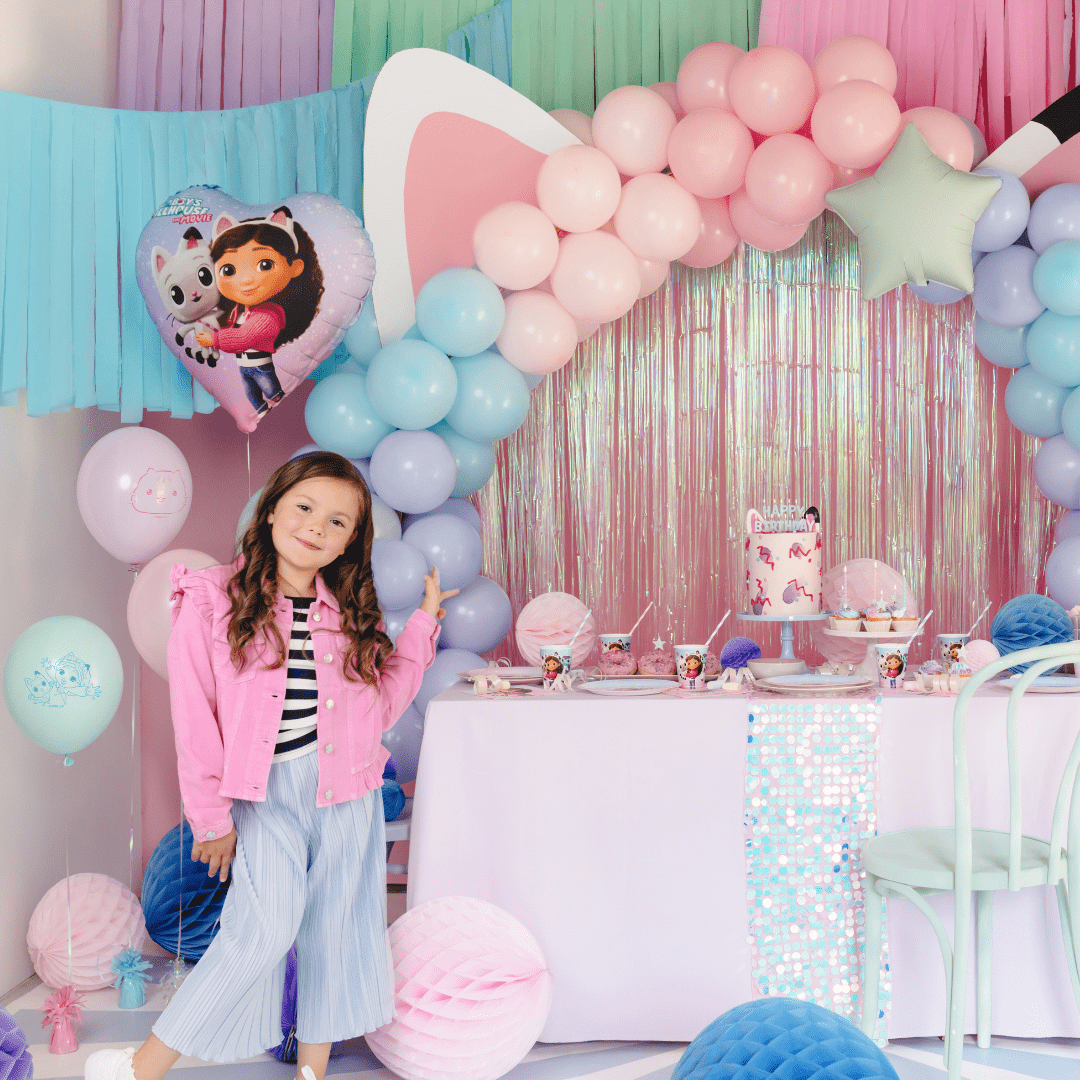 Gabby's Dollhouse Pastel Latex Balloons x 6