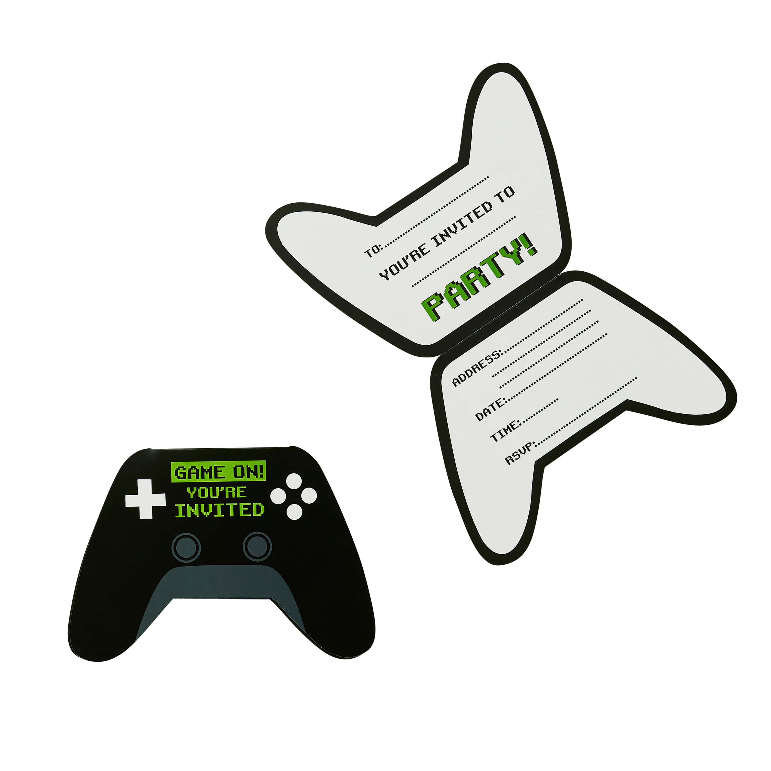 Game Controller Party Invitations �Pack of 10