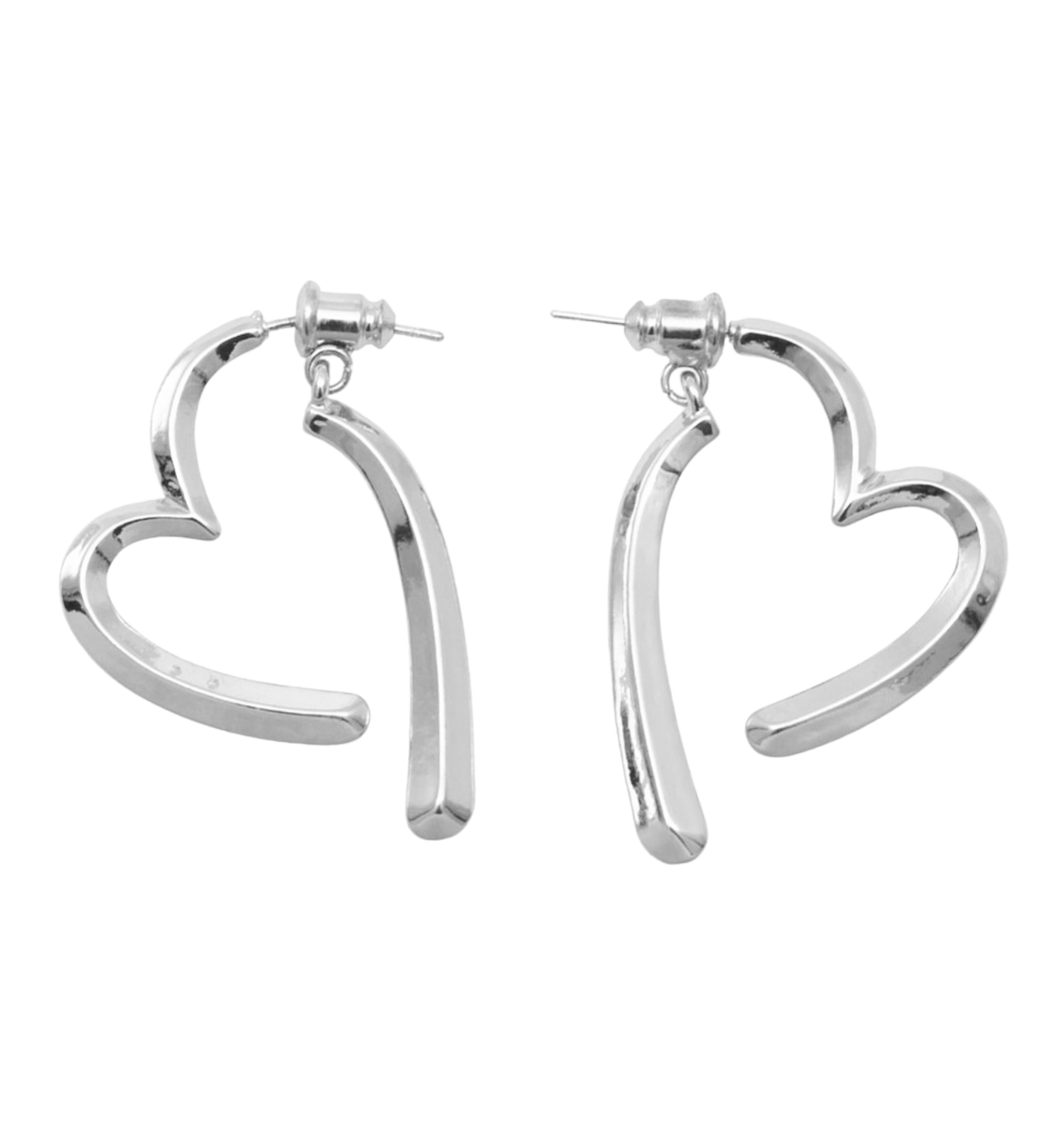 Esme Squiggle Heart Earrings