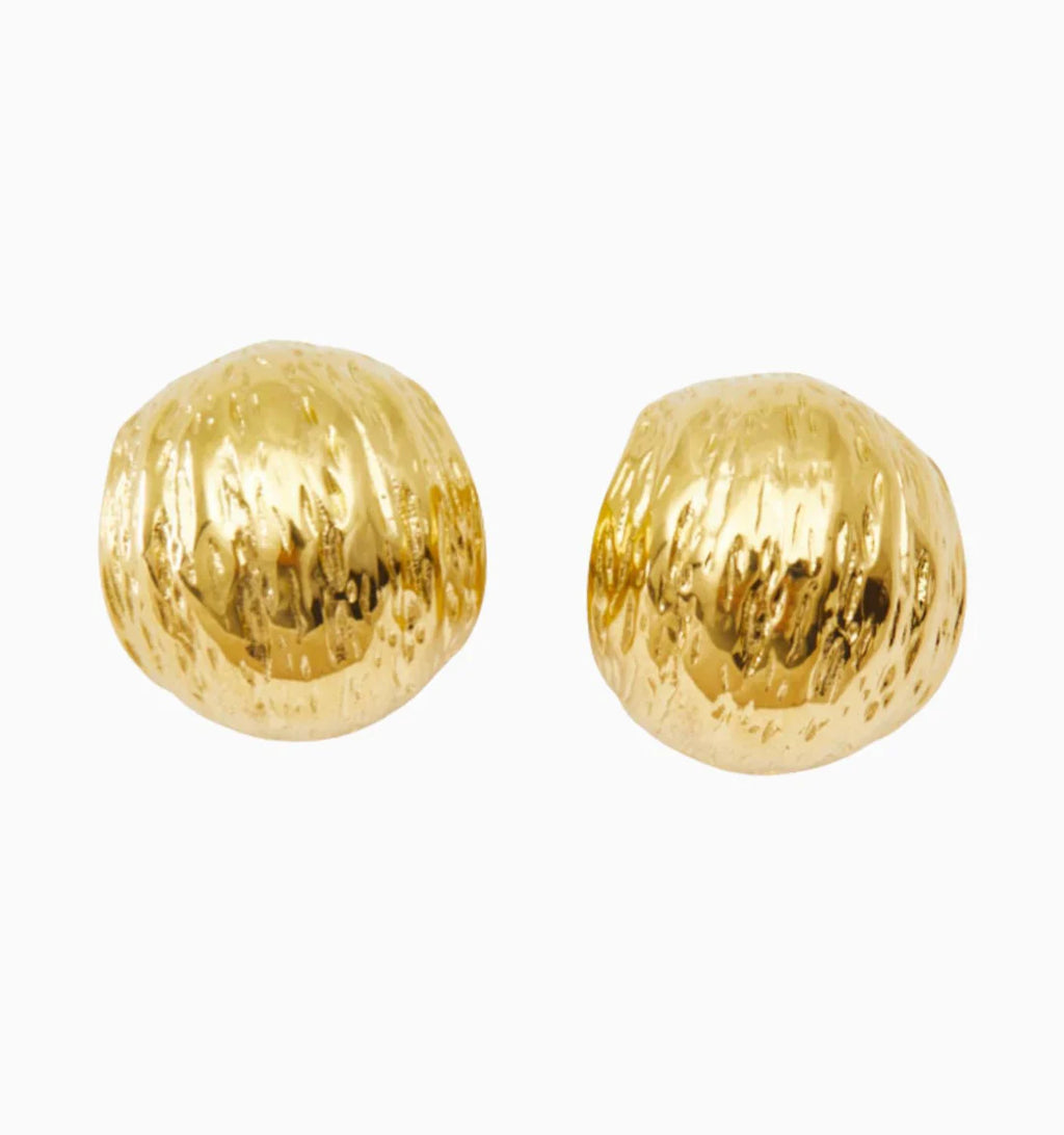 Textured Dome Earrings