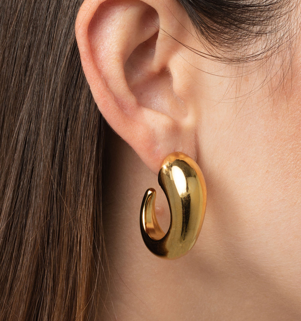 Paloma Swirl Hoops - Medium