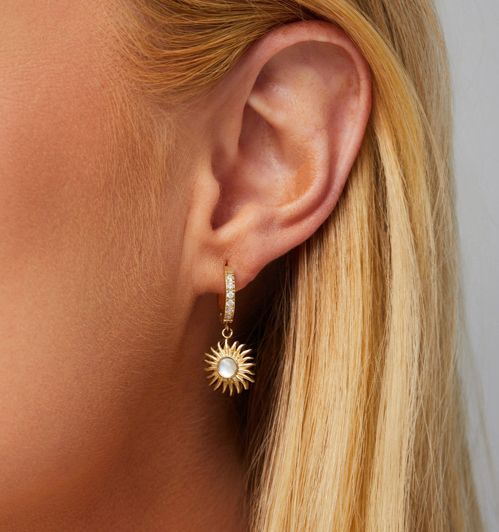 Butterfly & Sun Earrings