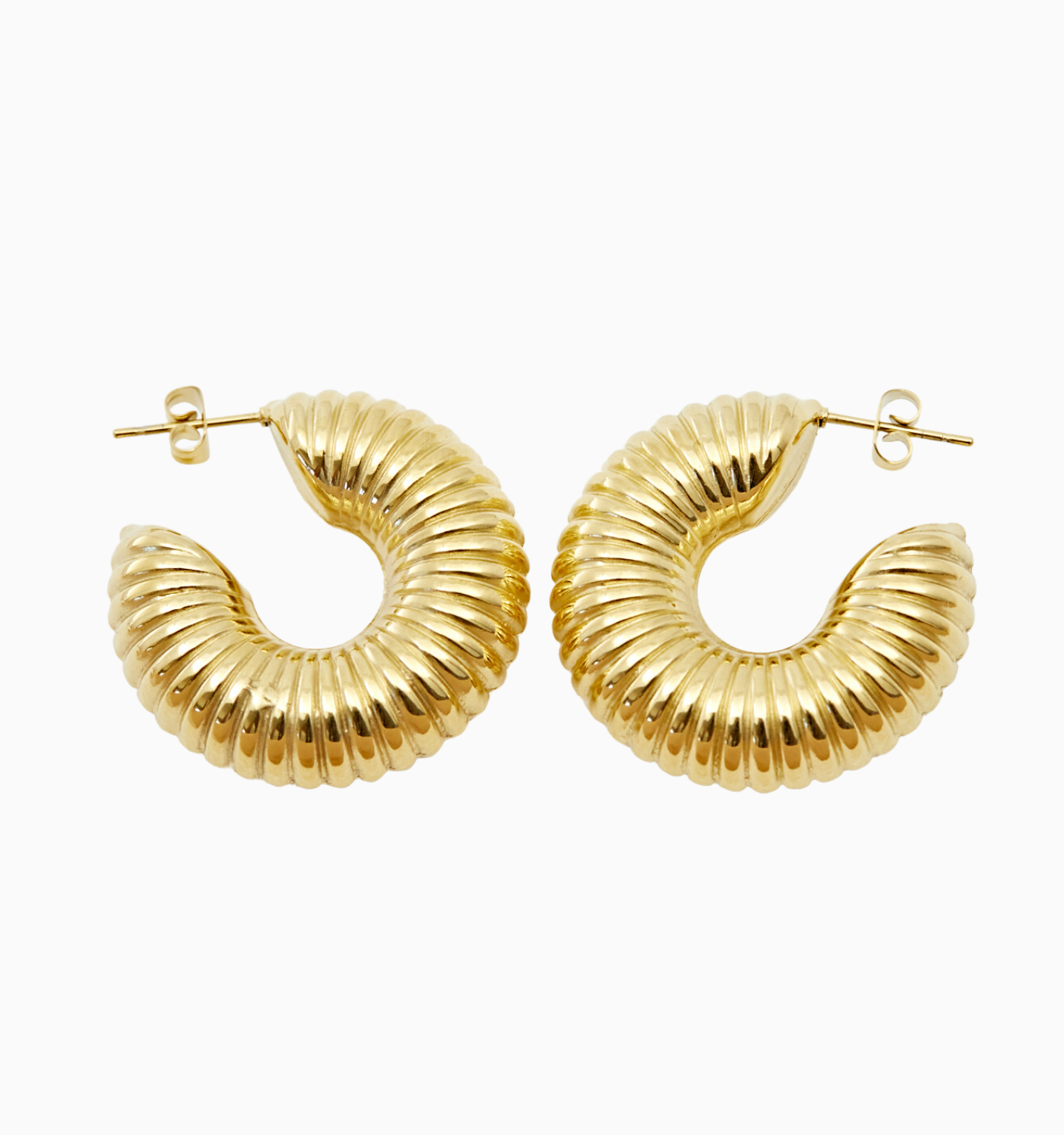 Hoop Earrings - Set Of 2