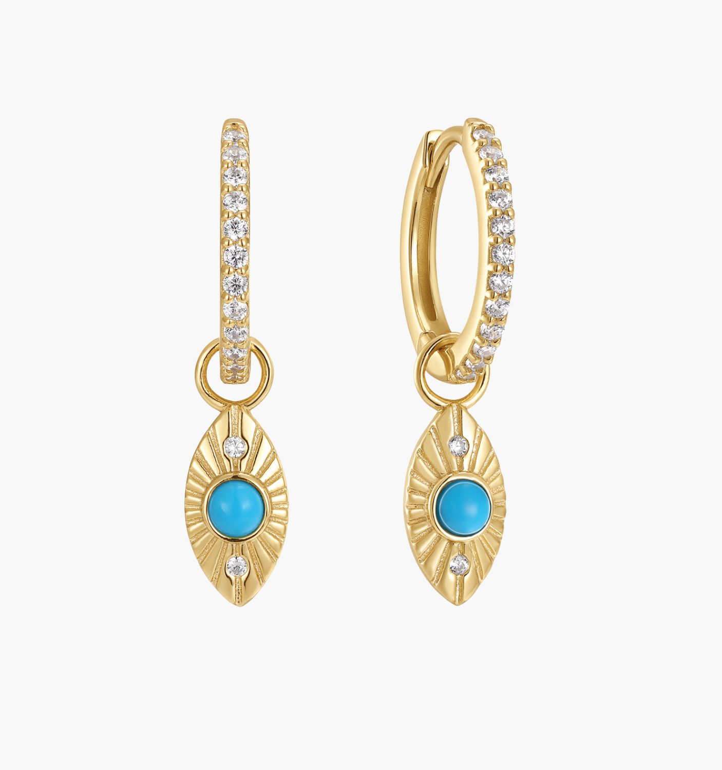 Evil Eye Earrings