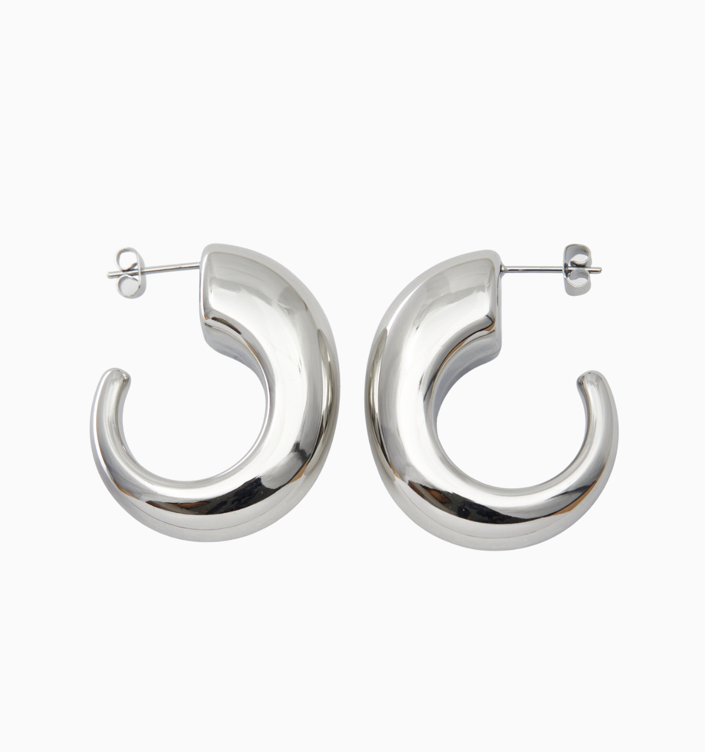 Paloma Swirl Hoops - Medium