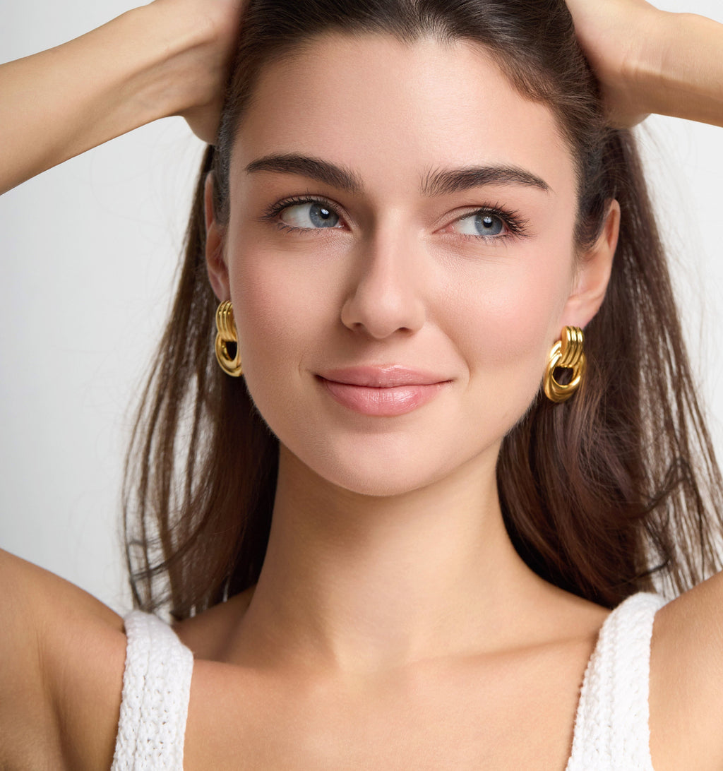 Triple Knot Earrings