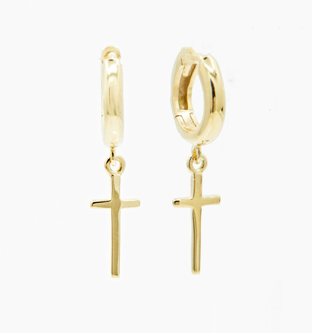 cross earrings