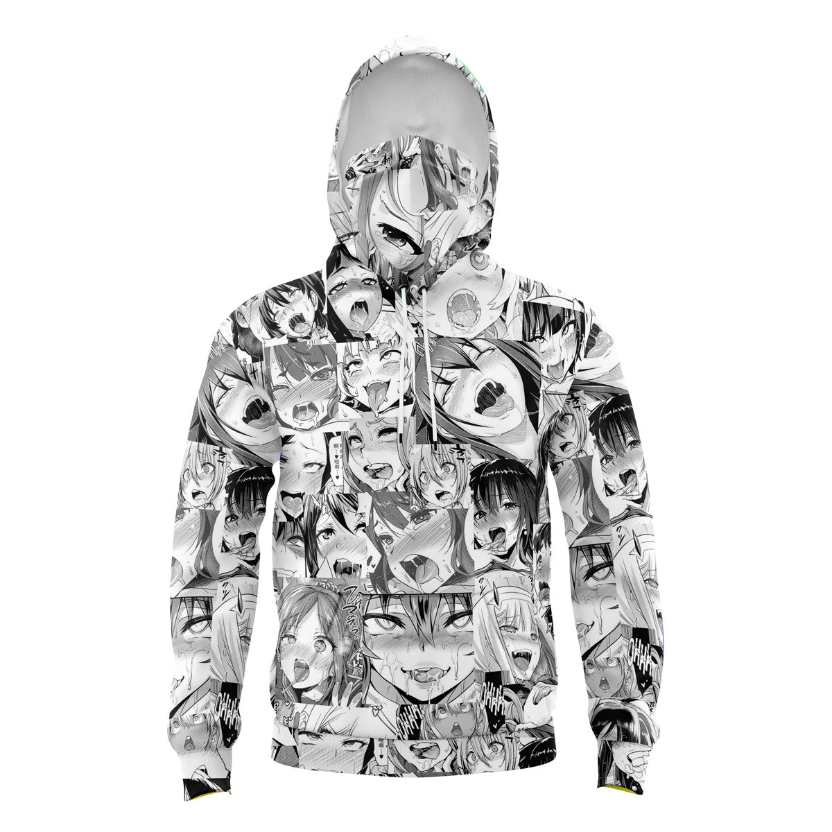 Hoodie Ahegao Manga Masked - 6XL
