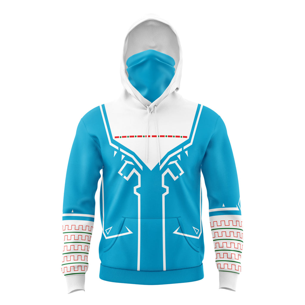 Hoodie Breath of the Wild Zelda Masked - 6XL