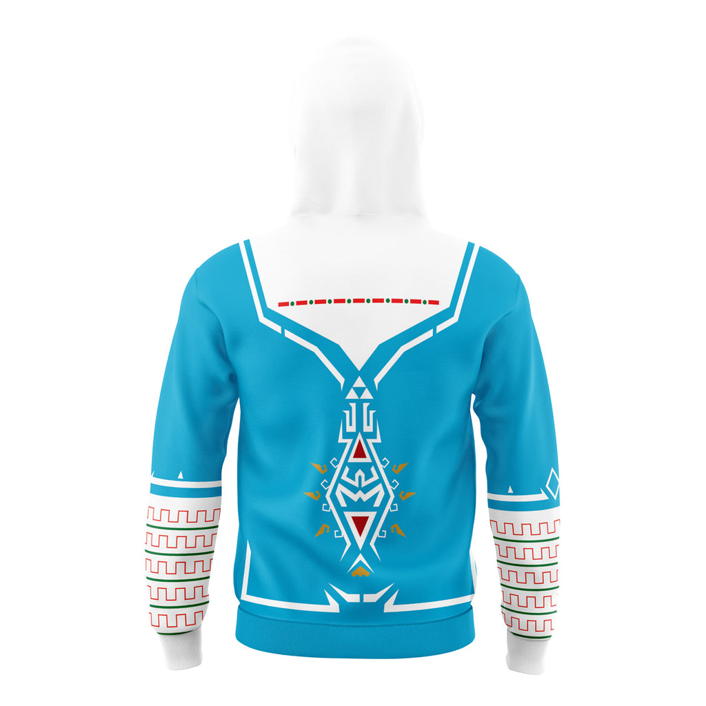 Hoodie Breath of the Wild Zelda Masked - M