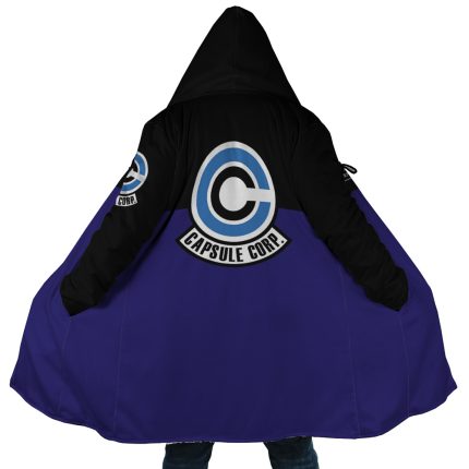 Capsule Corp Dragon Ball Z Hooded Cloak Coat