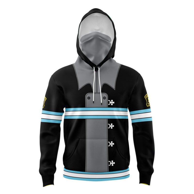 Hoodie Company 8 Fire Force Masked - L