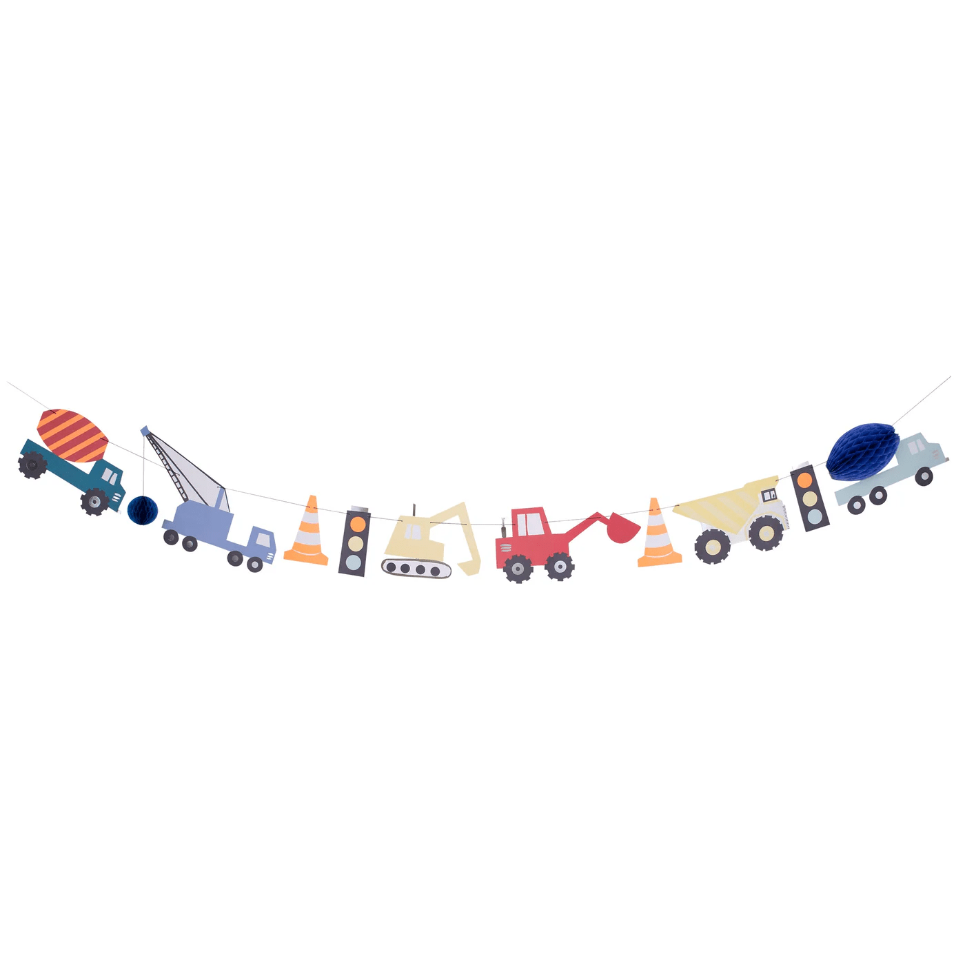 Construction Party Garland