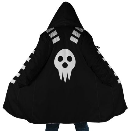 Death the Kid Soul Eater Hooded Cloak Coat