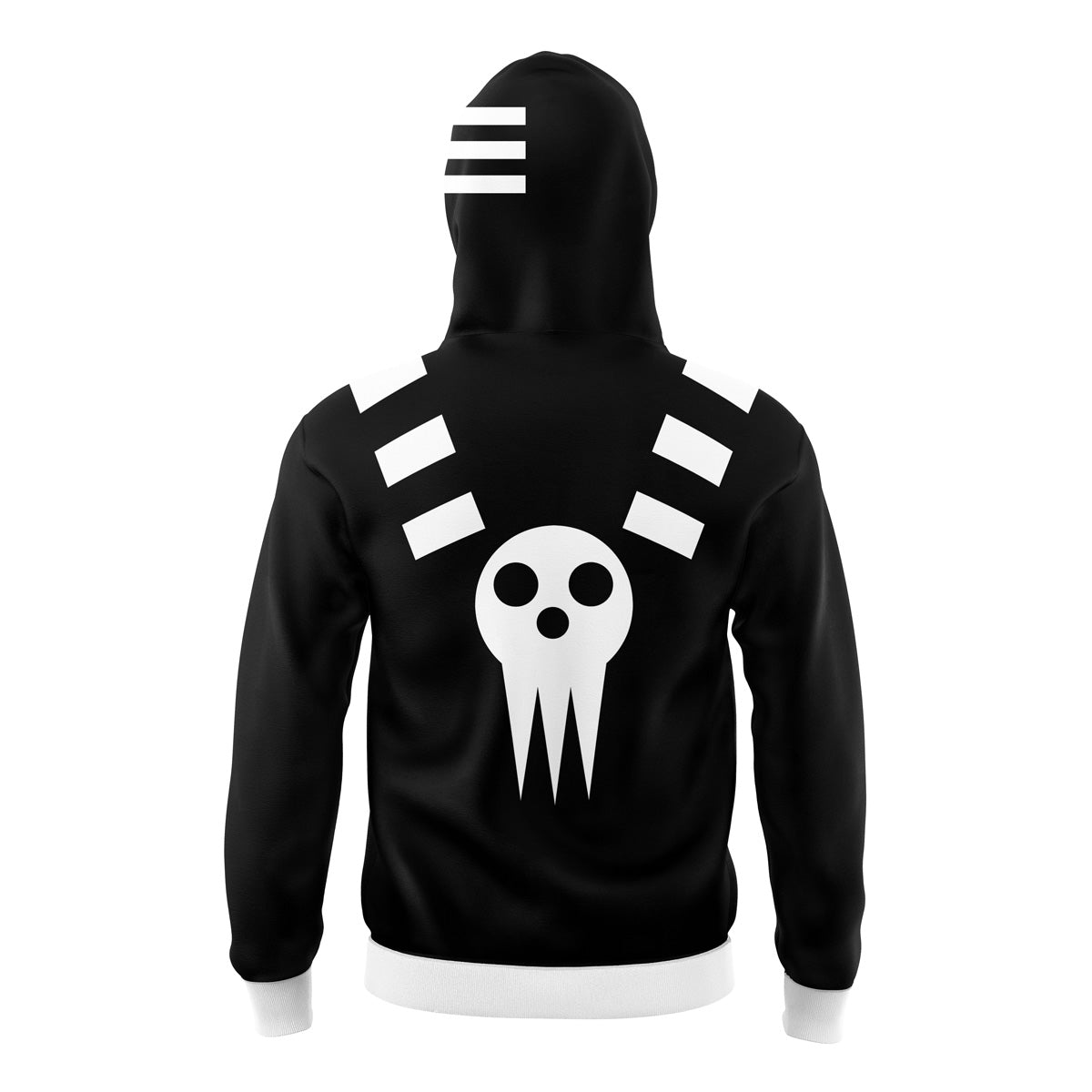 Hoodie Death the Kid Soul Eater Masked - M