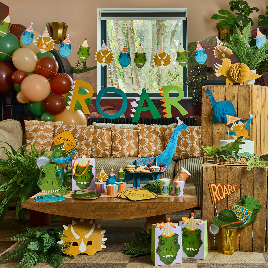 Dinosaur Cake Topper Set