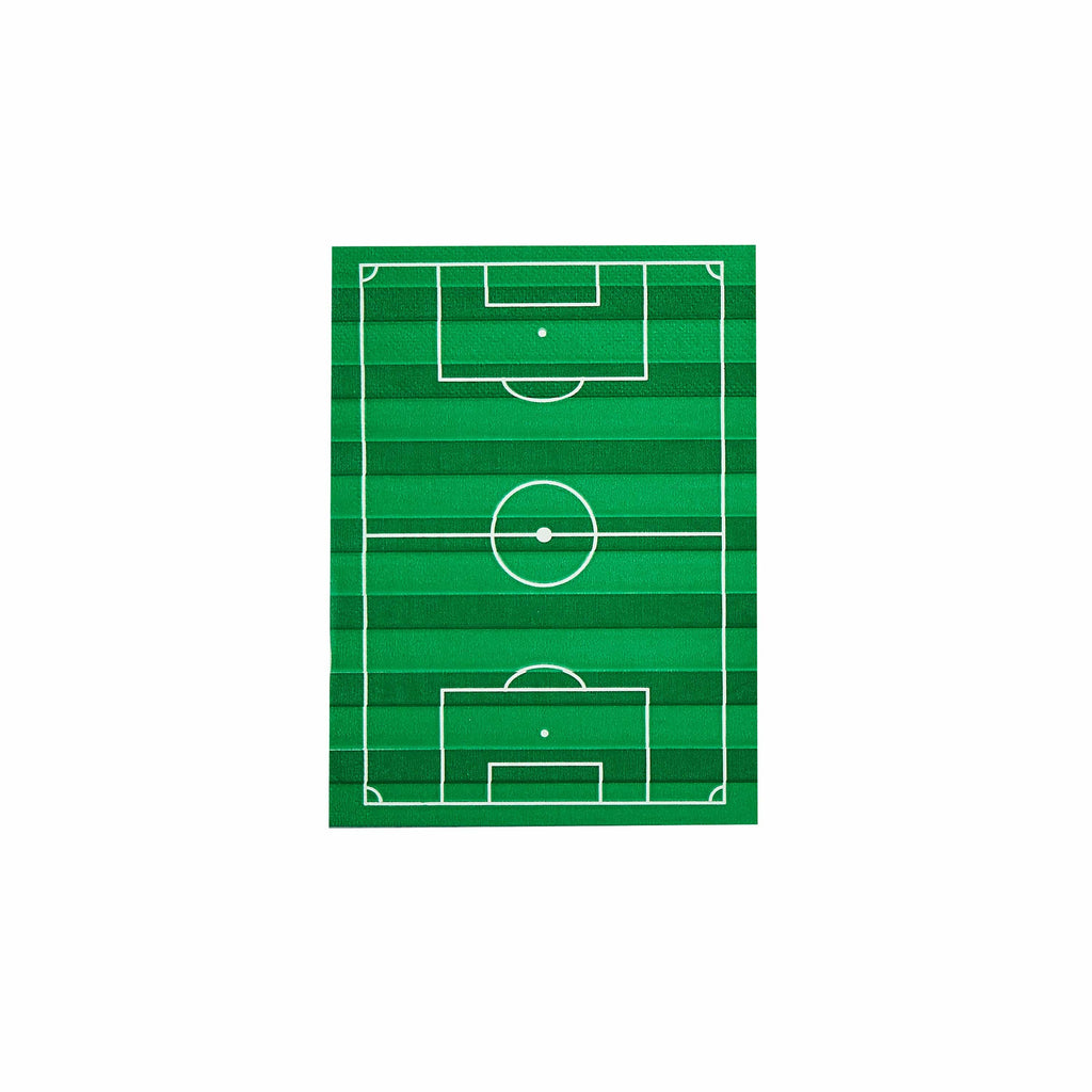 Football Pitch Party Napkins x 16