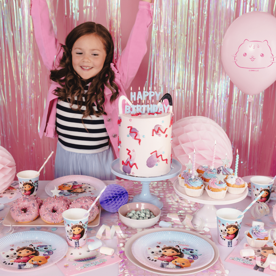 Gabby's Dollhouse Pastel Paper Plates x 6