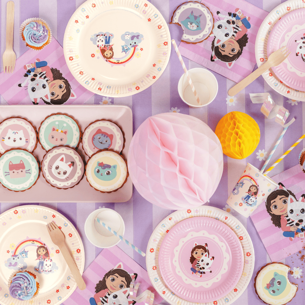 Gabby's Dollhouse Pink Paper Napkins x 20