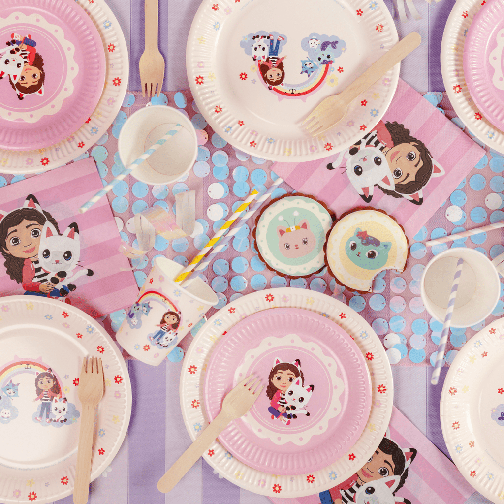 Gabby’s Dollhouse Small Pink Paper Plates x 6