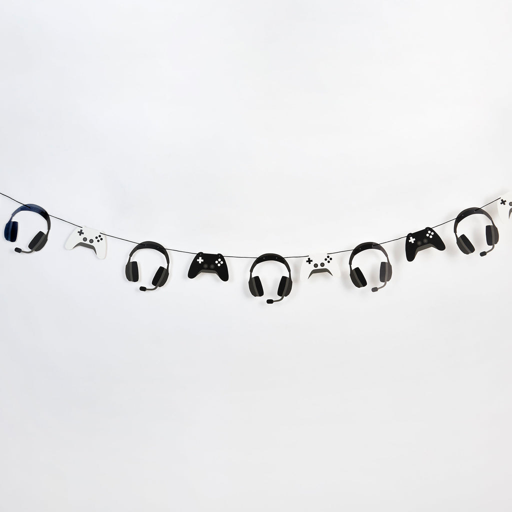 Game Controller Party Garland - 2.5 Metres
