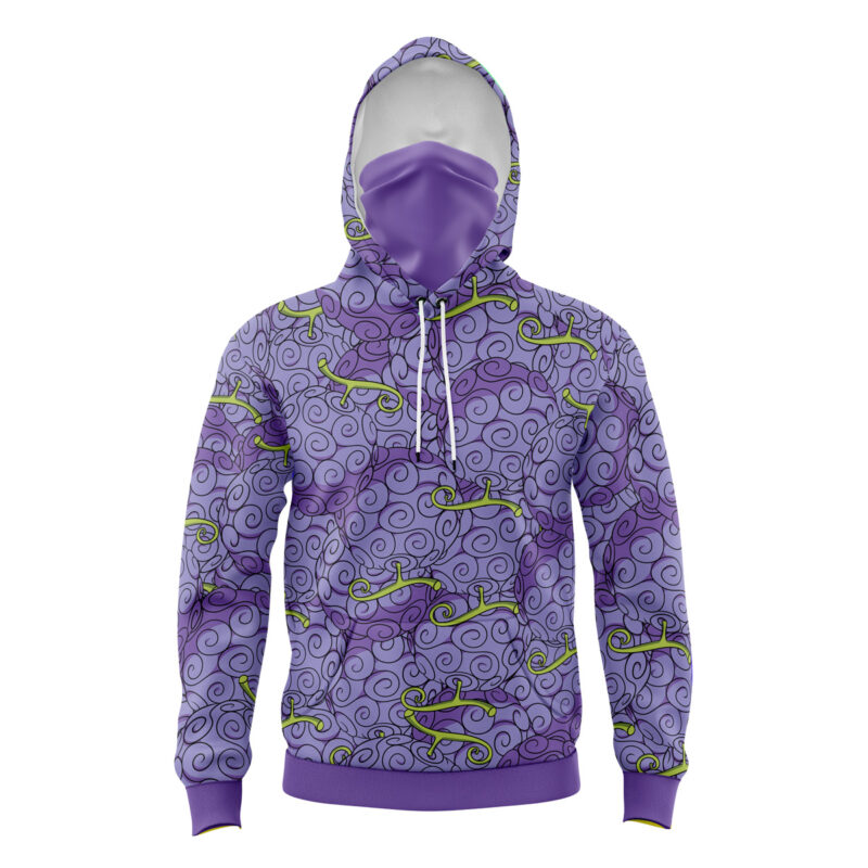 Hoodie Gomu Gomu no Mi One Piece Pirates Masked - L