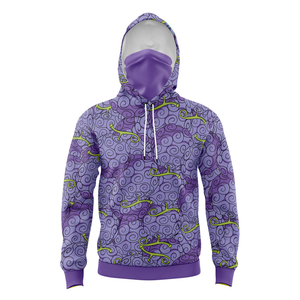 Hoodie Gomu Gomu no Mi One Piece Pirates Masked - 6XL