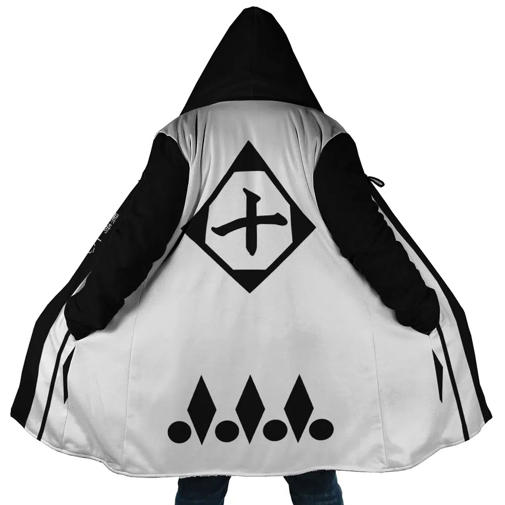 Gotei 13 10th Division Captain Isshin Kurosaki Bleach Hooded Cloak Coats