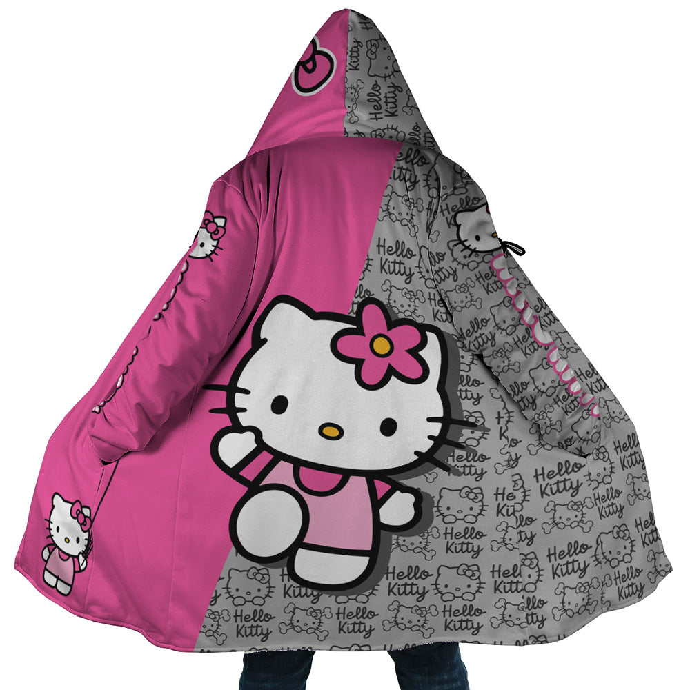 Hello Kitty Sanrio Hooded Cloak Coat