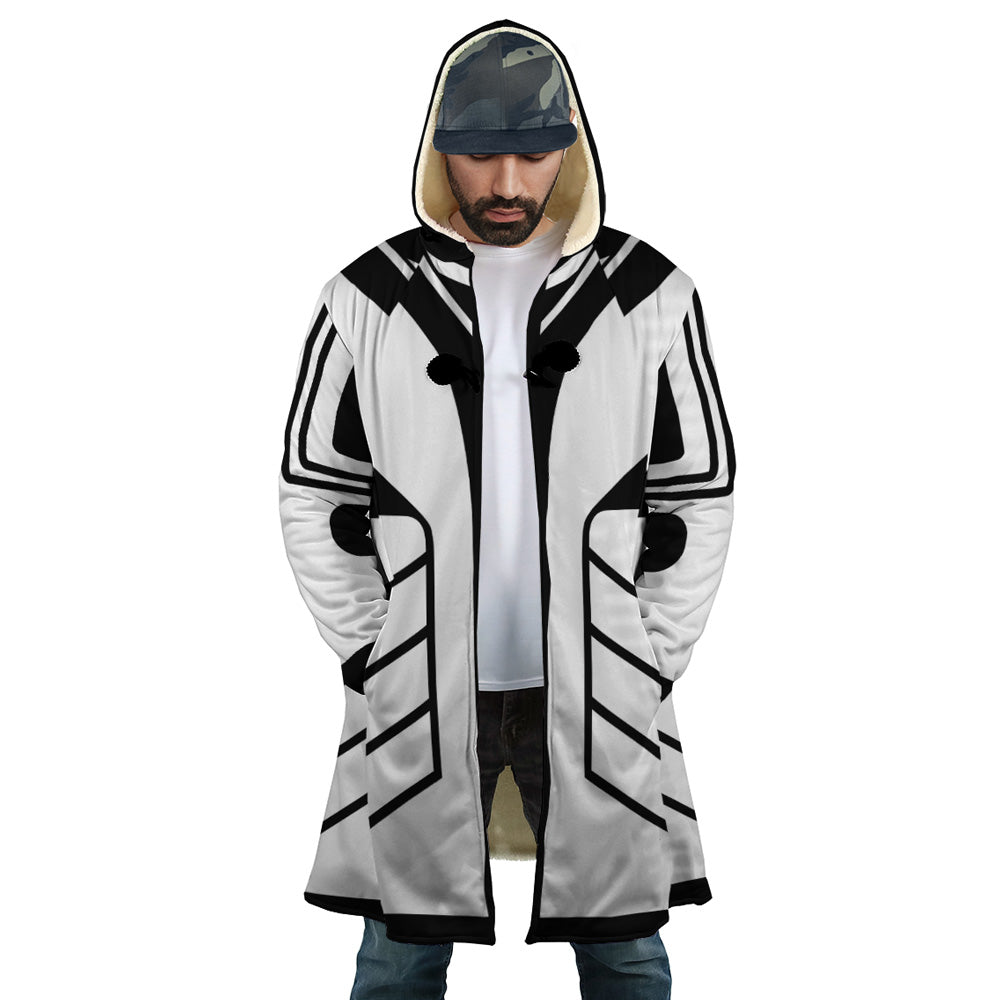 Ichigo Fullbring Bleach Hooded Cloak Coat - S