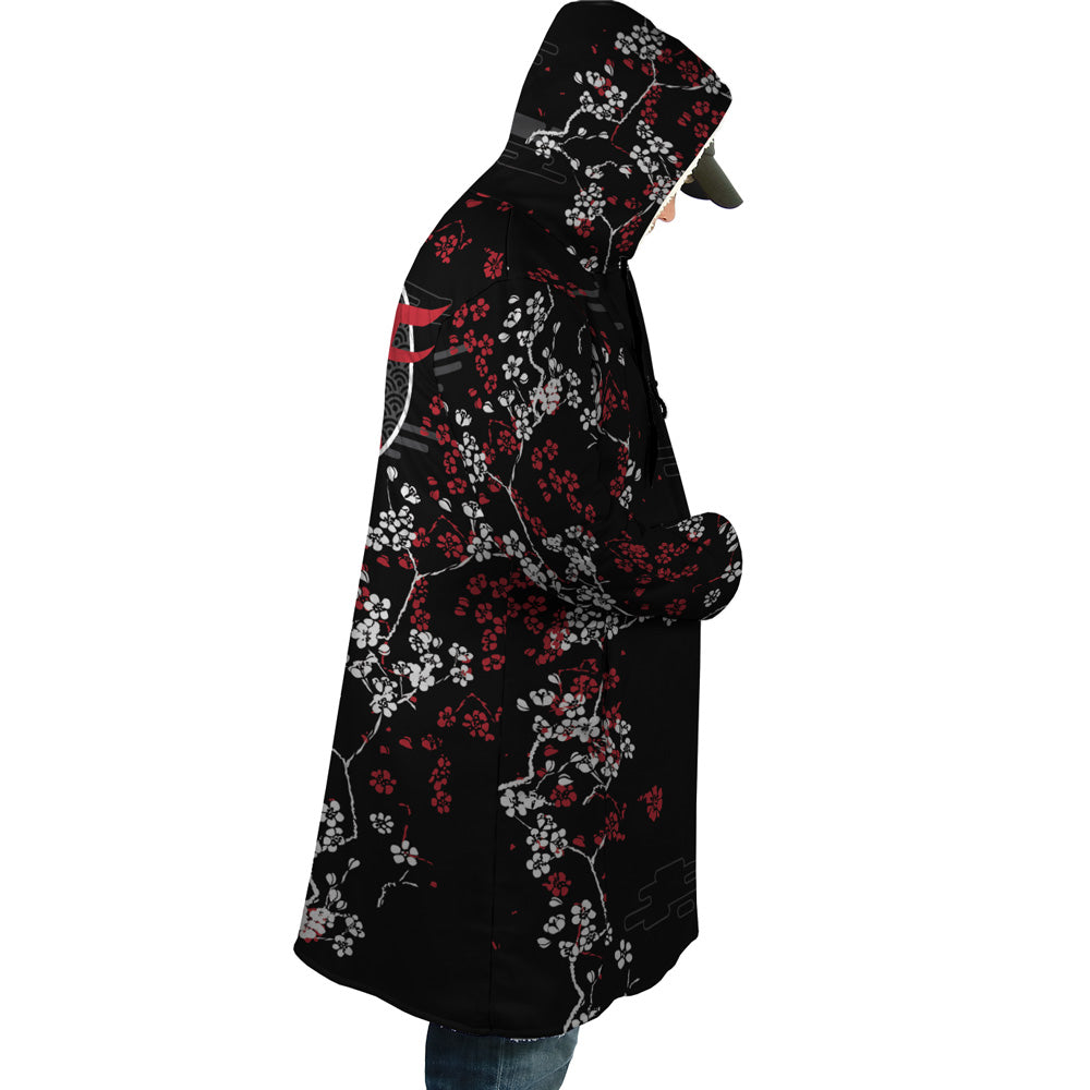 Inarizaki Foxes Haikyuu Hooded Cloak Coat - L